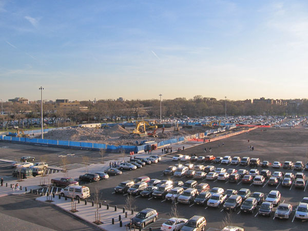 All that's left of Shea Stadium.
